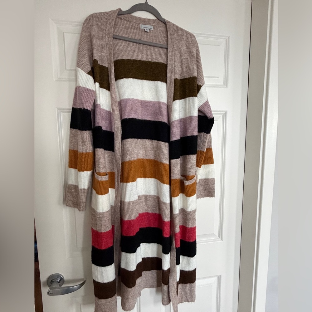 Evereve - Allison Joy Multicolor Striped Cardigan